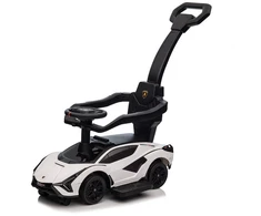 Toycars Važiuojama stumdoma mašina, Lamborghini Sian, 79x35x101 cm, Balta