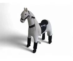 Toycars Važiuojamas žaislinis arklys, MANO PONI, 73x26x74 cm, Balta