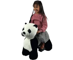 Toycars Važiuoklė, PetRide Panda, 80x48x75 cm