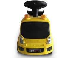 Toycars Walker Vežimėlis, 'kelio darbų sunkvežimis', 83x28.2x48 cm, Geltona