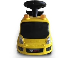 Toycars Walker Vežimėlis, 'kelio darbų sunkvežimis', 83x28.2x48 cm, Geltona