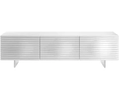 TV staliukas, 180 x 50 x 49 cm, Hudson, baltas