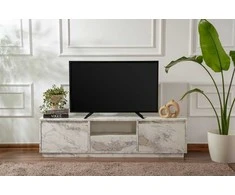 TV staliukas Asir Dalelių plokštė, Vanguard - Fressia marmuras, 160x42x29,5 cm