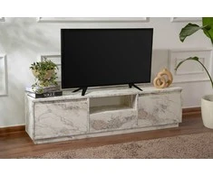 TV staliukas Asir Dalelių plokštė, Vanguard - Fressia marmuras, 160x42x29,5 cm