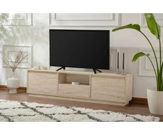TV staliukas Asir Dalelių plokštė, Vanguard travertinas, 160x42x29.5 cm