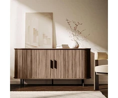TV staliukas Novanook Komoda, EPIQUE, 75x160x40 cm, Riešutas