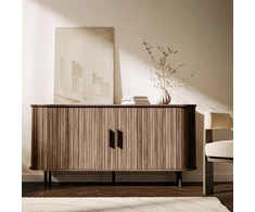 TV staliukas Novanook Komoda, EPIQUE, 75x160x40 cm, Riešutas