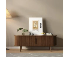 TV staliukas Novanook TV spintelė, ORA, 58x160x40 cm, riešutas