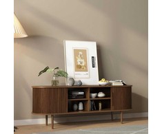TV staliukas Novanook TV spintelė, ORA, 58x160x40 cm, riešutas