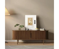 TV staliukas Novanook TV spintelė, ORA, 58x160x40 cm, riešutas
