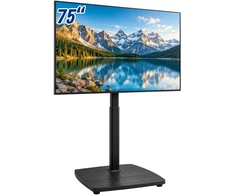 TV staliukas Relaxdays Televizoriaus grindinis stovas 43–75 colių