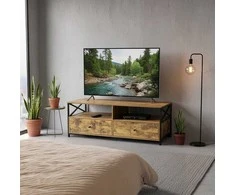 TV staliukas Relaxdays TV spintelė, ruda