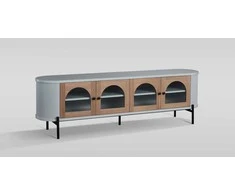 TV staliukas, Stilig, 200 x 60 x 40 cm, šviesiai pilkas