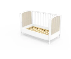 TV staliukas Theobebe HERMIONE / LAFAYETTE Transformuojamos sofos komplektas 120 cm – Balta