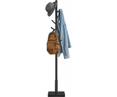 Songmics Drabužių kabykla, 30x30x173.6 cm, juoda