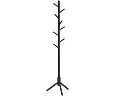 Songmics Drabužių kabykla, 47x47x175 cm, juoda