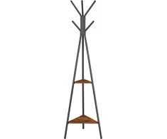 Songmics Drabužių kabykla, 50x43.5x181.6 cm, ruda
