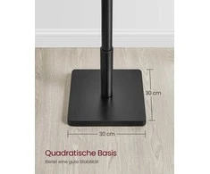 Songmics Vasagle Drabužių stovas medžio formos 8 kabliukai debesis balta