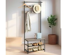 Songmics Kabykla su suoliuku 32,2x64x180 cm