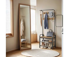 Songmics Garderobės stovas 33,7 x 72 x 183 cm