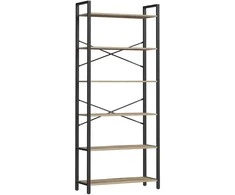 Songmics Lentyna 6 lygių 30x80x184,3 cm