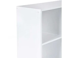 Songmics Knygų lentyna, 80x50x24 cm, Balta