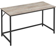 Songmics Kompiuterio stalas, 135x60x75 cm, juodas