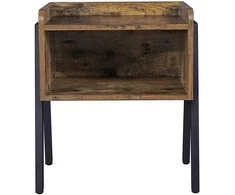 Songmics Naktinis staliukas, 46x35x51.5 cm, rudas