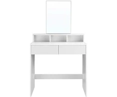 Songmics Tualetinis staliukas, 80x40x140 cm, balta