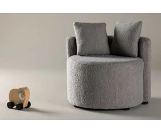 Venture Design 2-vietė Sofa, Kelso vaikams, 59x55.5 cm, Pilka