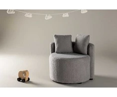 Venture Design 2-vietė Sofa, Kelso vaikams, 59x55.5 cm, Pilka