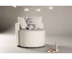 Venture Design 2-vietė Sofa, Kelso vaikams, 56x55.5 cm, Balta