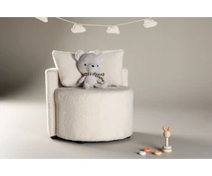 Venture Design 2-vietė Sofa, Kelso vaikams, 56x55.5 cm, Balta