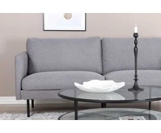 Venture Design 2-vietės Sofa, Zoom, 181x54 cm, Pilka