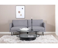 Venture Design 2-vietės Sofa, Zoom, 181x54 cm, Pilka