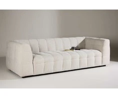 Venture Design 3-vietė sofa, Malou, 98x238x70 cm, Bežiulė