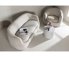 Venture Design 3-vietės sofa, Elio, 98x196x76 cm, šviesiai pilka