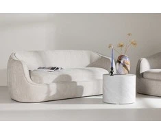 Venture Design 3-vietės sofa, Elio, 98x196x76 cm, šviesiai pilka