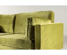Venture Design 3 vietų sofa, Boom, 203x90 cm, Žalia