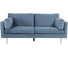 Venture Design 3 vietų sofa, Boom, 203x90 cm, Mėlyna
