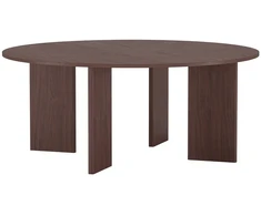 Venture Design Apvalus valgomojo stalas Graos MDF moka