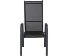 Venture Design Atlenkiamas kėdė, Copacabana 2 vnt., 65x56.5x110 cm, Juoda