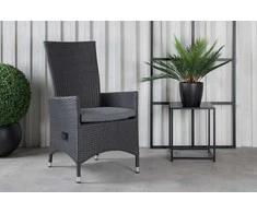 Venture Design Atlenkiamas kėdė, Padova, 69x62x110 cm, Juoda