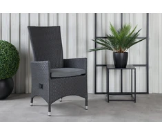 Venture Design Atlenkiamas kėdė, Padova, 69x62x110 cm, Juoda