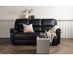 Venture Design Atlenkiamas sofa „Saranda“, 228x99 cm, juoda