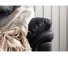 Venture Design Atlenkiamas sofa „Saranda“, 228x99 cm, juoda