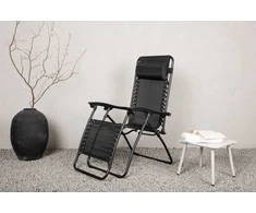 Venture Design Atsigulėlis, Melker, 68x90 cm, Juoda