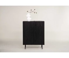 Venture Design Aukštas spintelės stalčius, Björkön, 80x103 cm, Juoda