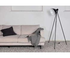Venture Design Aukštas šviestuvas, Tiv, 139.5x73x63 cm, Juodas