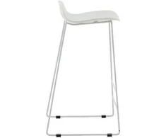 Venture Design Baro kėdė, Banga 2 vnt., 42x50x87 cm, Balta